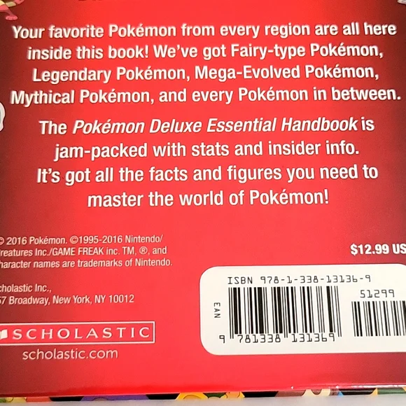 Pokemon - Gotta Catch 'Em All! - Deluxe Essential Handbook (2016) - Picture 8 of 8